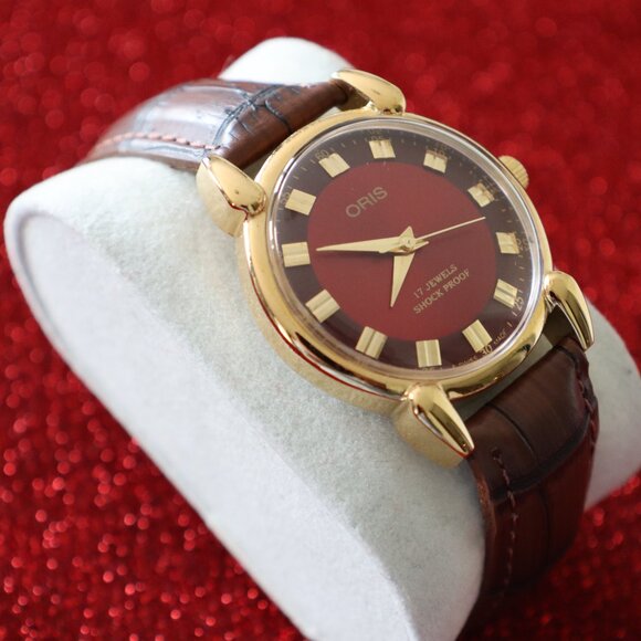 Vintage Oris AM044 Swiss-made, professionally refurbished: 17‑Jewel Manual Wind - Picture 2 of 7